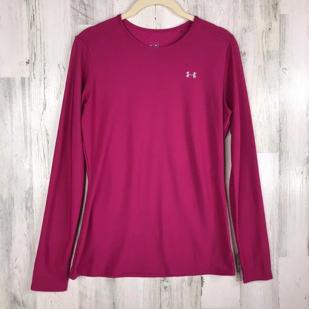 Under Armour women's long sleeve Heat Gear top S - Picture 1 of 7